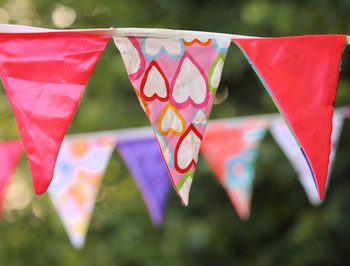 How to Customise Fabric Bunting for Different Events